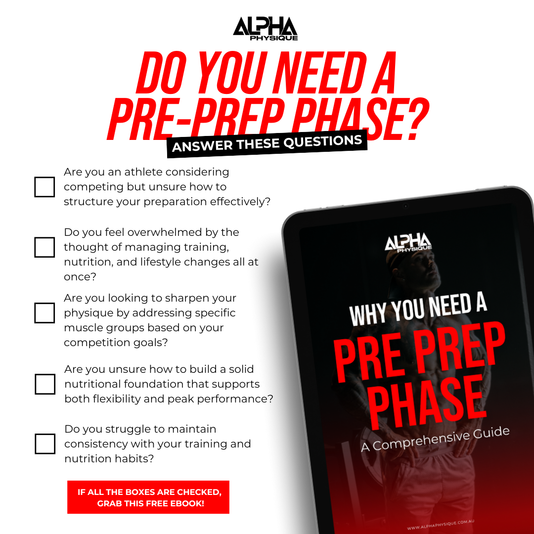 PRE PREP PHASE FREE GUIDE