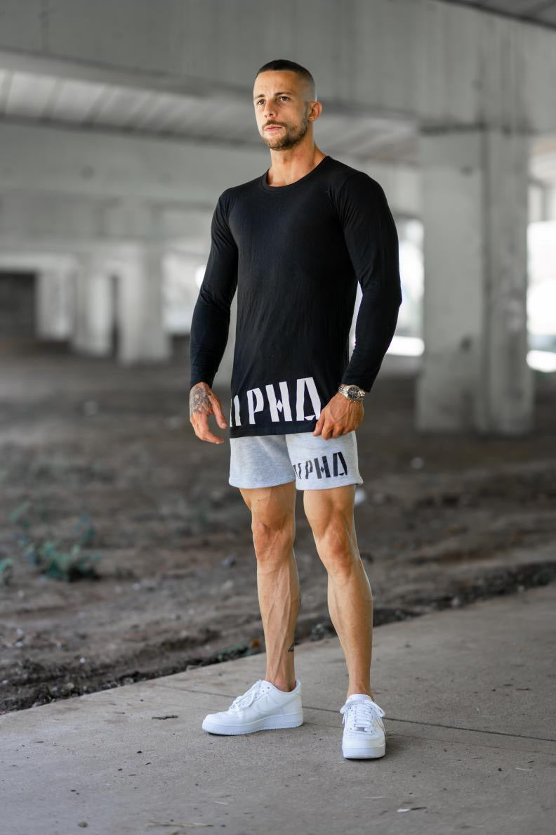 'Alpha' Long Sleeve Tee